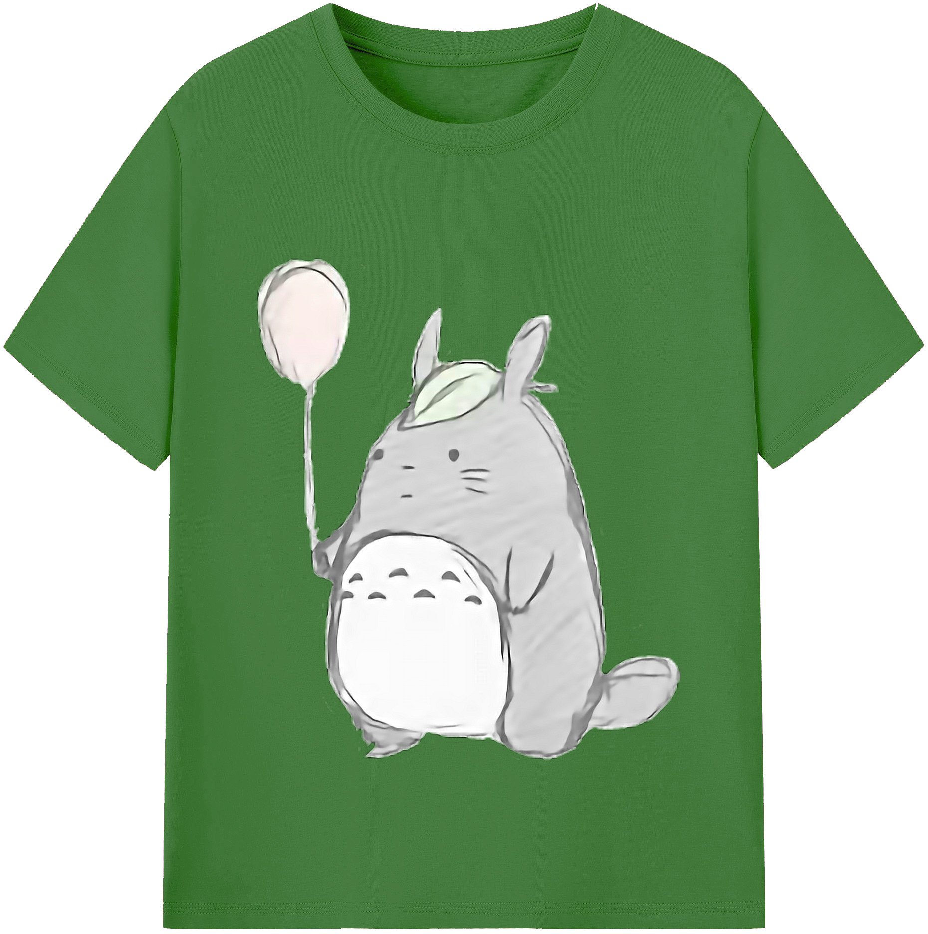 （画像用） となりのトトロ 草壁メイ 草壁サツキ My Neighbor Totoro Satsuki Kusakabe Mei Kusakabe レディースカジュアルプリントTシャツ（綿100％）